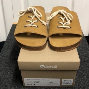 NWT Madewell slide sandals